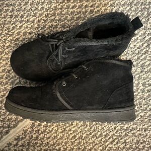 Black Suede Ankle Boots